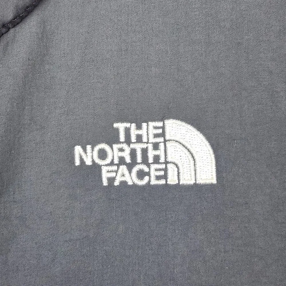 NORTH FACE Jacket Youth XL 18/20 Gray Full Zip Fleece Outdoor Layer NF0A4P9Q DYY